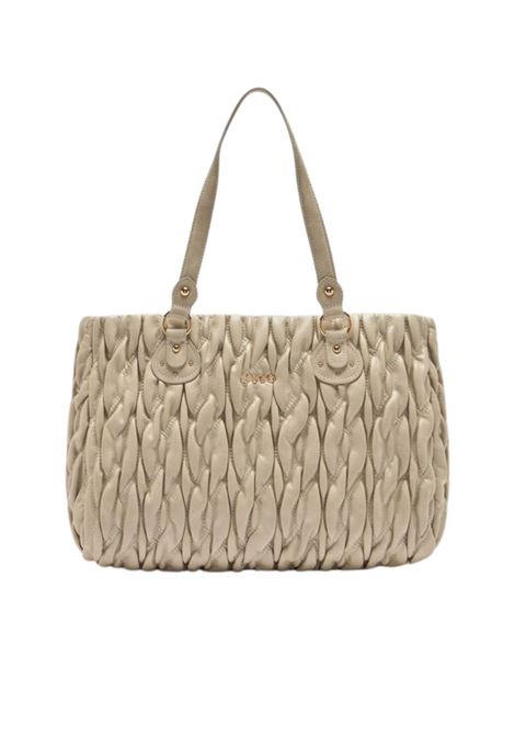 Shopping bag media matelassé Liu Jo | AF5014E045730002
